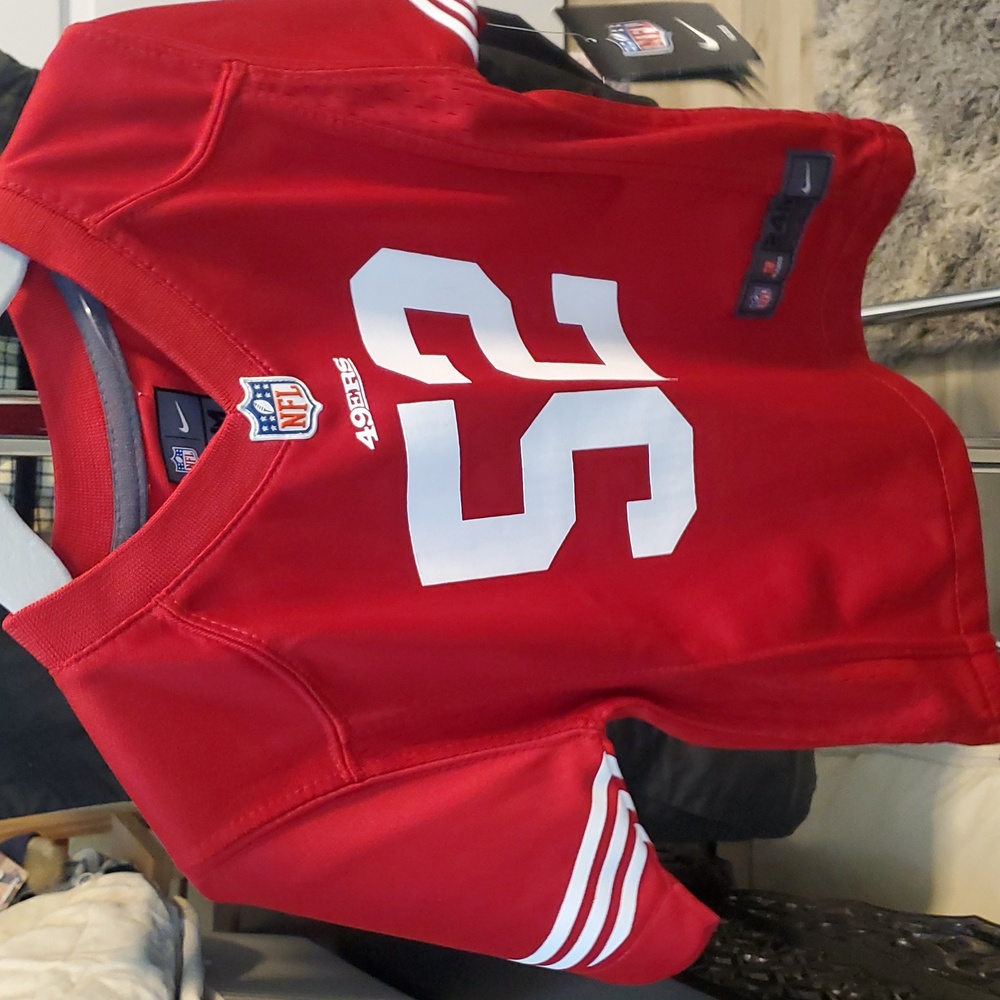 Nike Red NFL 49ers Jersey
